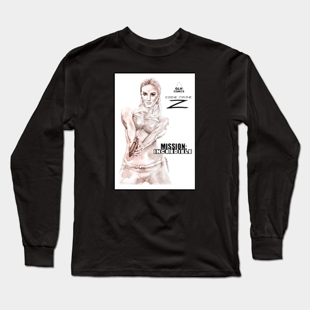 Code Name: Z -Mission Incredible Long Sleeve T-Shirt by Grant Hudson